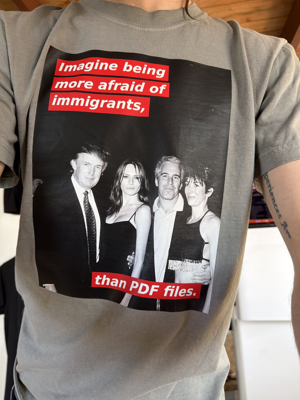 PDF Files satire tee